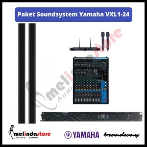 Paket Sound System Speaker Yamaha VXL1-24 A